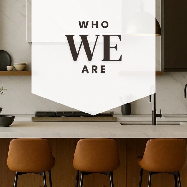 Modern kitchen with quartz countertops